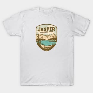 Jasper National Park Vintage Retro T-Shirt